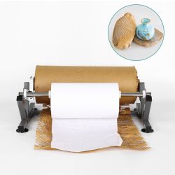 Recyclable honeycomb paper dispenser